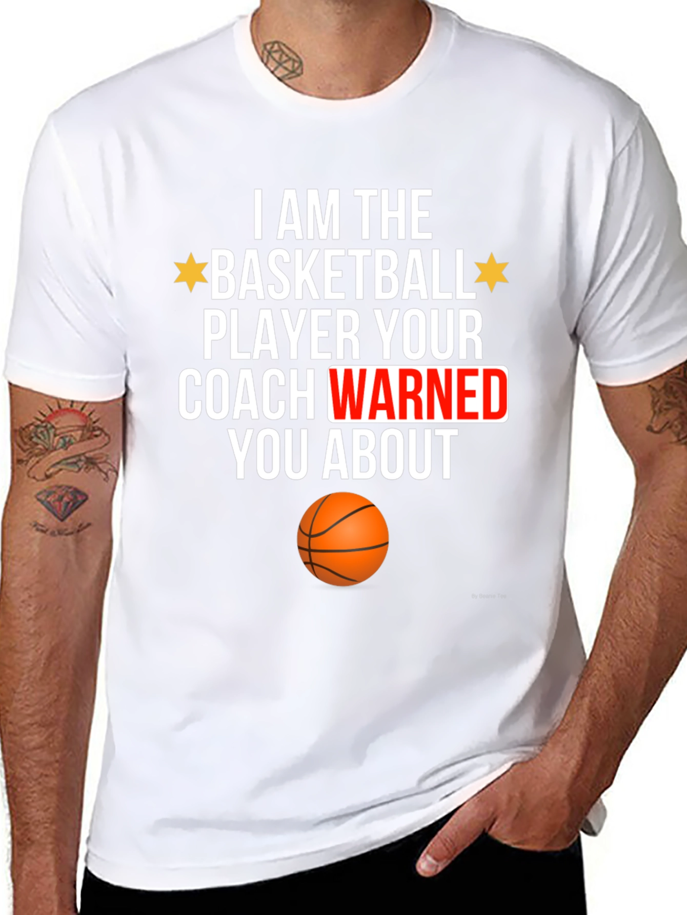 Basketball Player Warned About T-Shirt