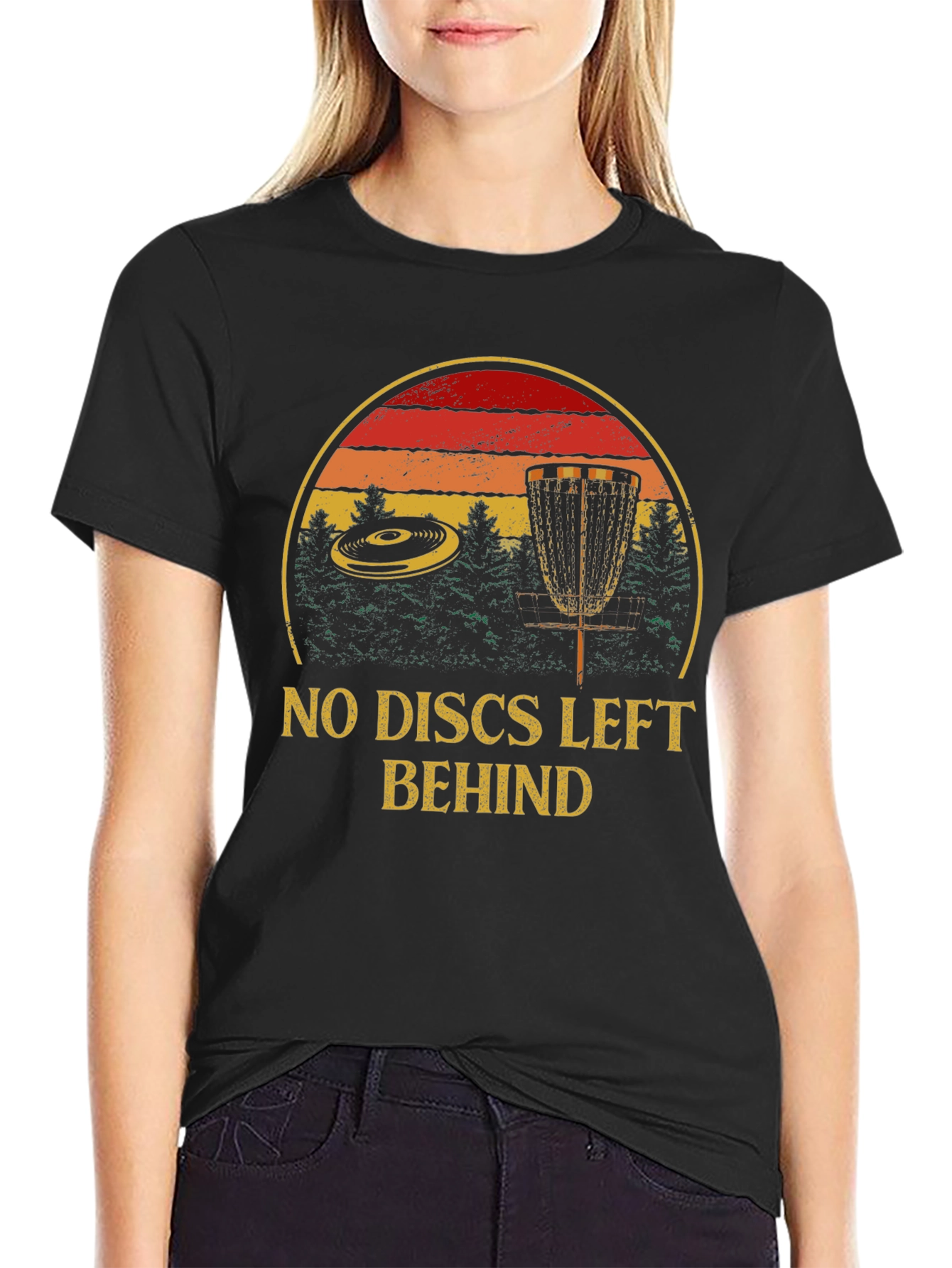 No Discs Left Behind Graphic Tee