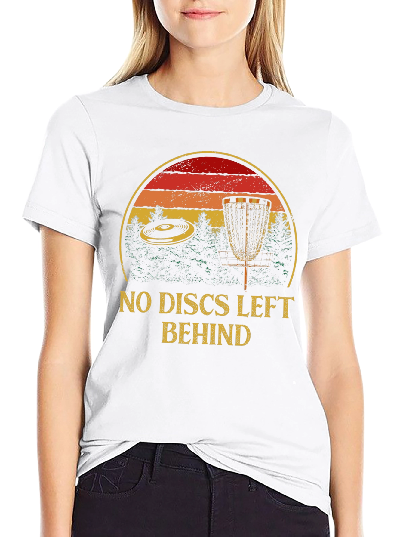 No Discs Left Behind Graphic Tee