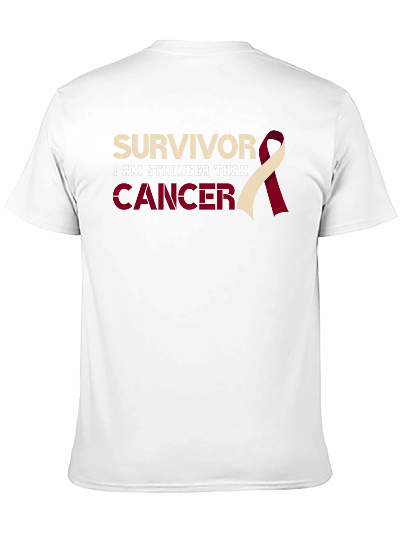 Survivor Stronger Than Cancer Awareness T-Shirt