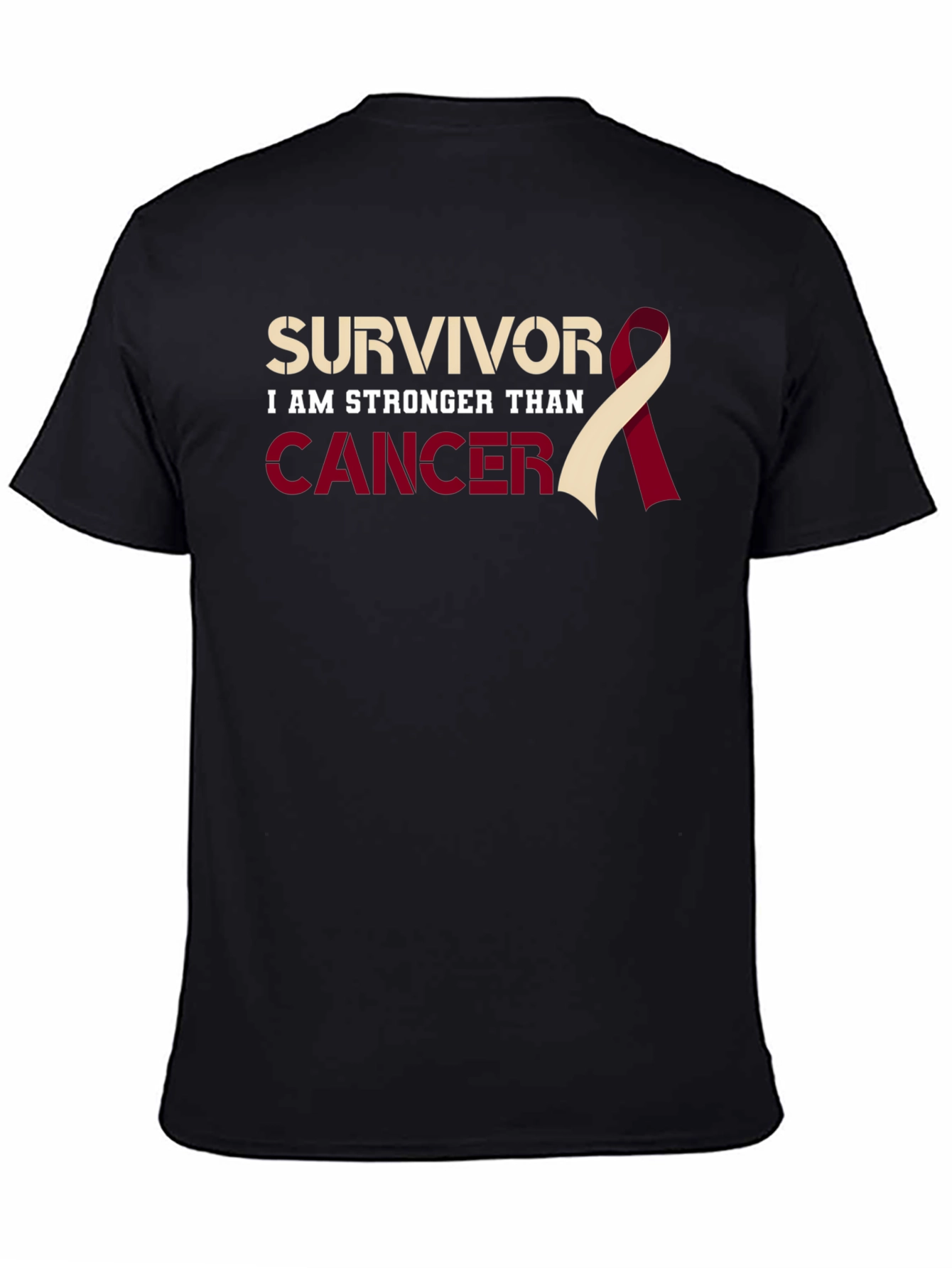 Survivor Stronger Than Cancer Awareness T-Shirt
