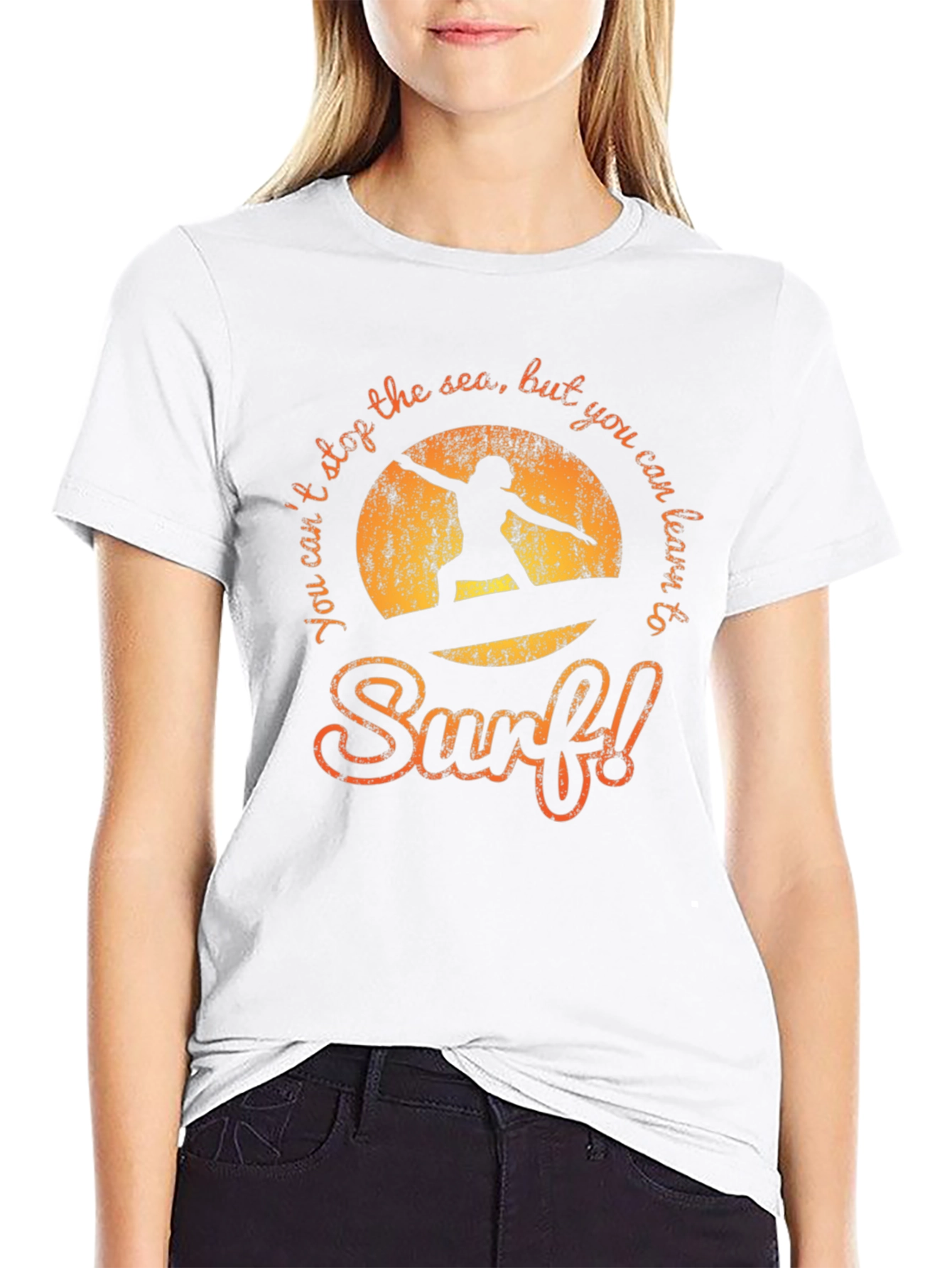 Surfing T-Shirt - Learn to Surf Tee