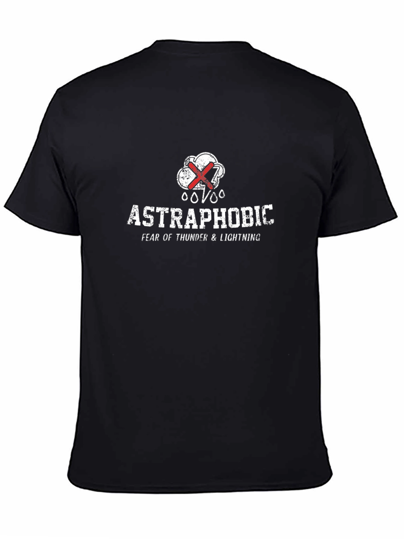 Astraphobic Thunder & Lightning Fear T-Shirt