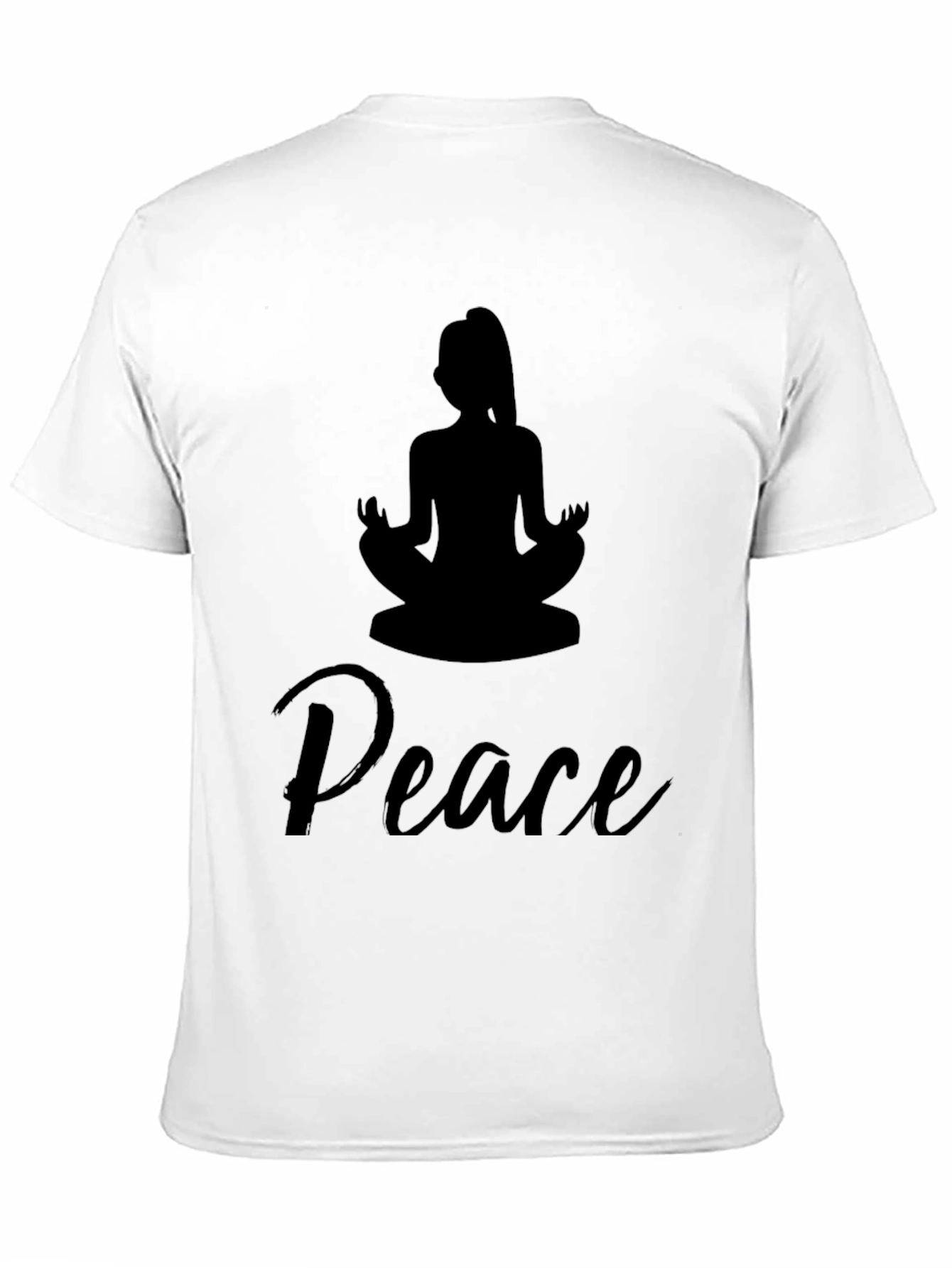 Peace Yoga T-Shirt - Meditate in Style