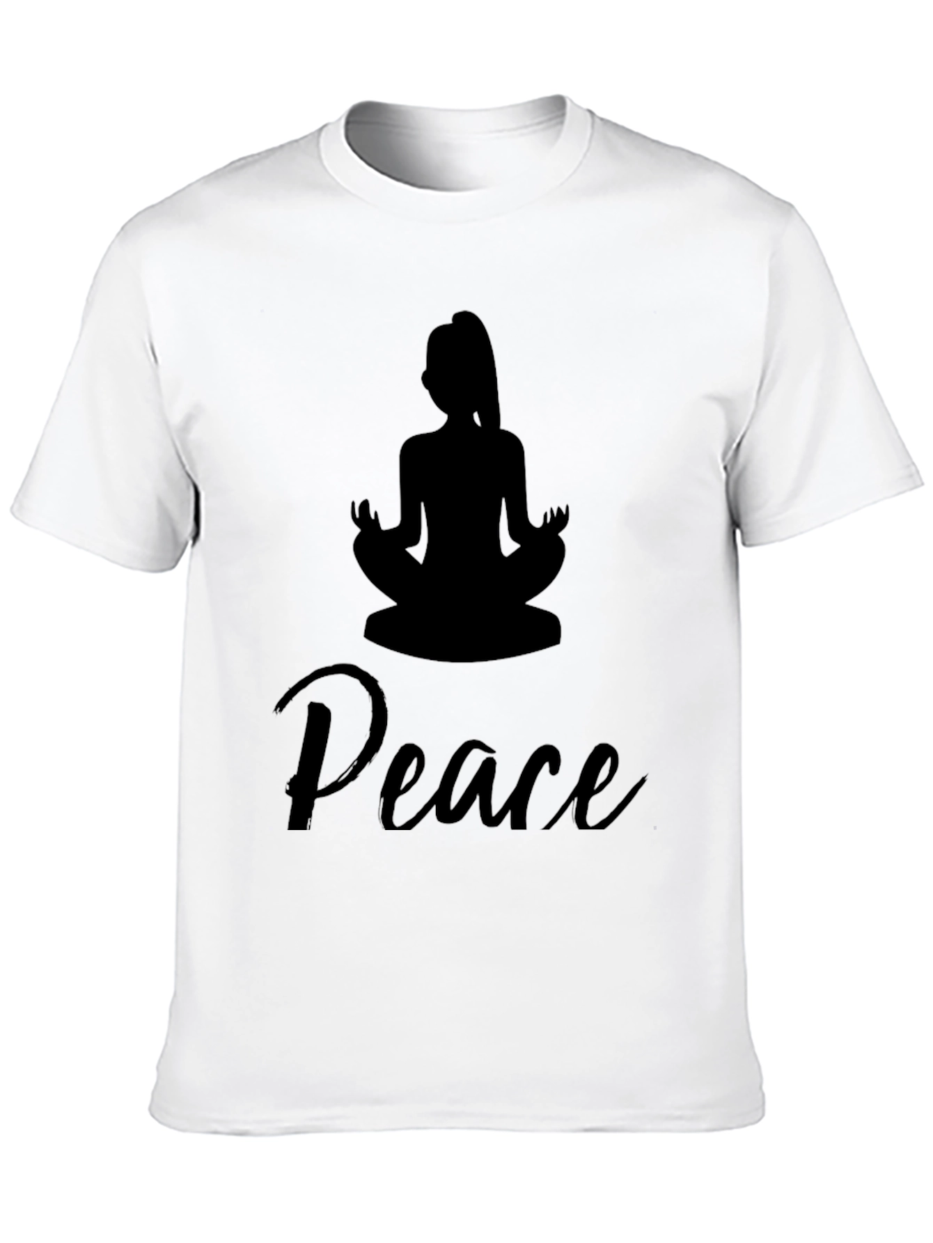 Peace Yoga T-Shirt - Meditate in Style