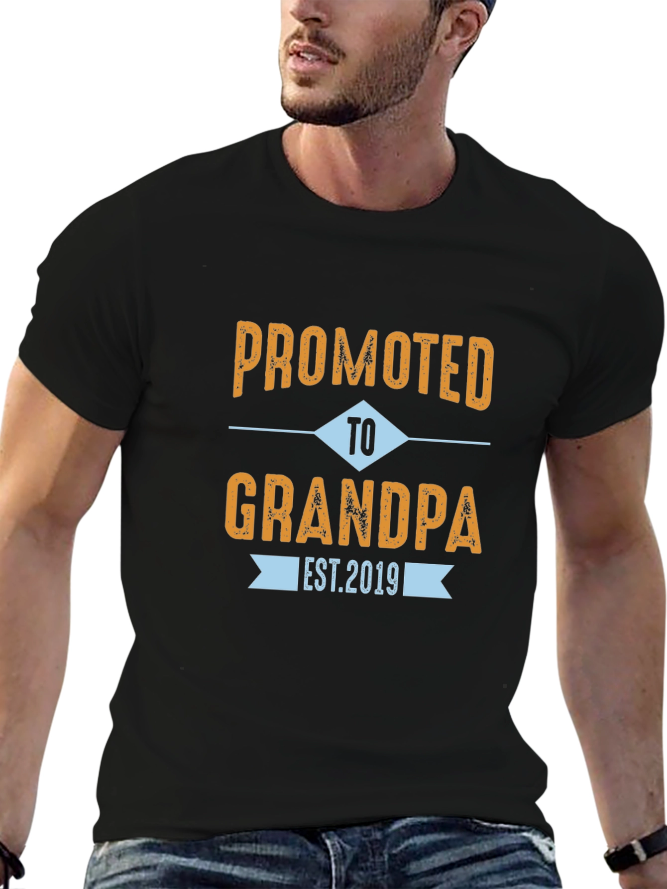 Promoted to Grandpa Est. 2019 T-Shirt