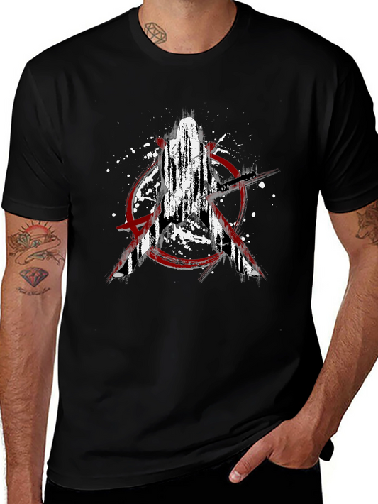 Avengers Graphic Tee - Distressed Style