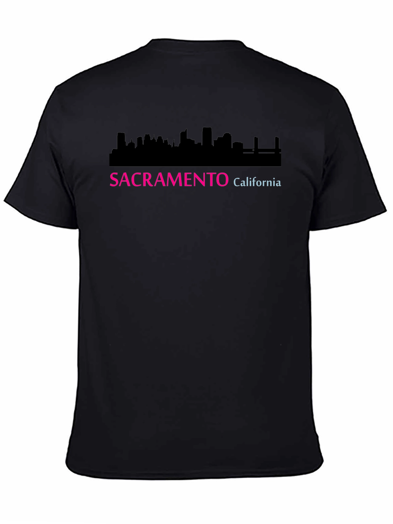 Sacramento California Skyline Graphic T-Shirt