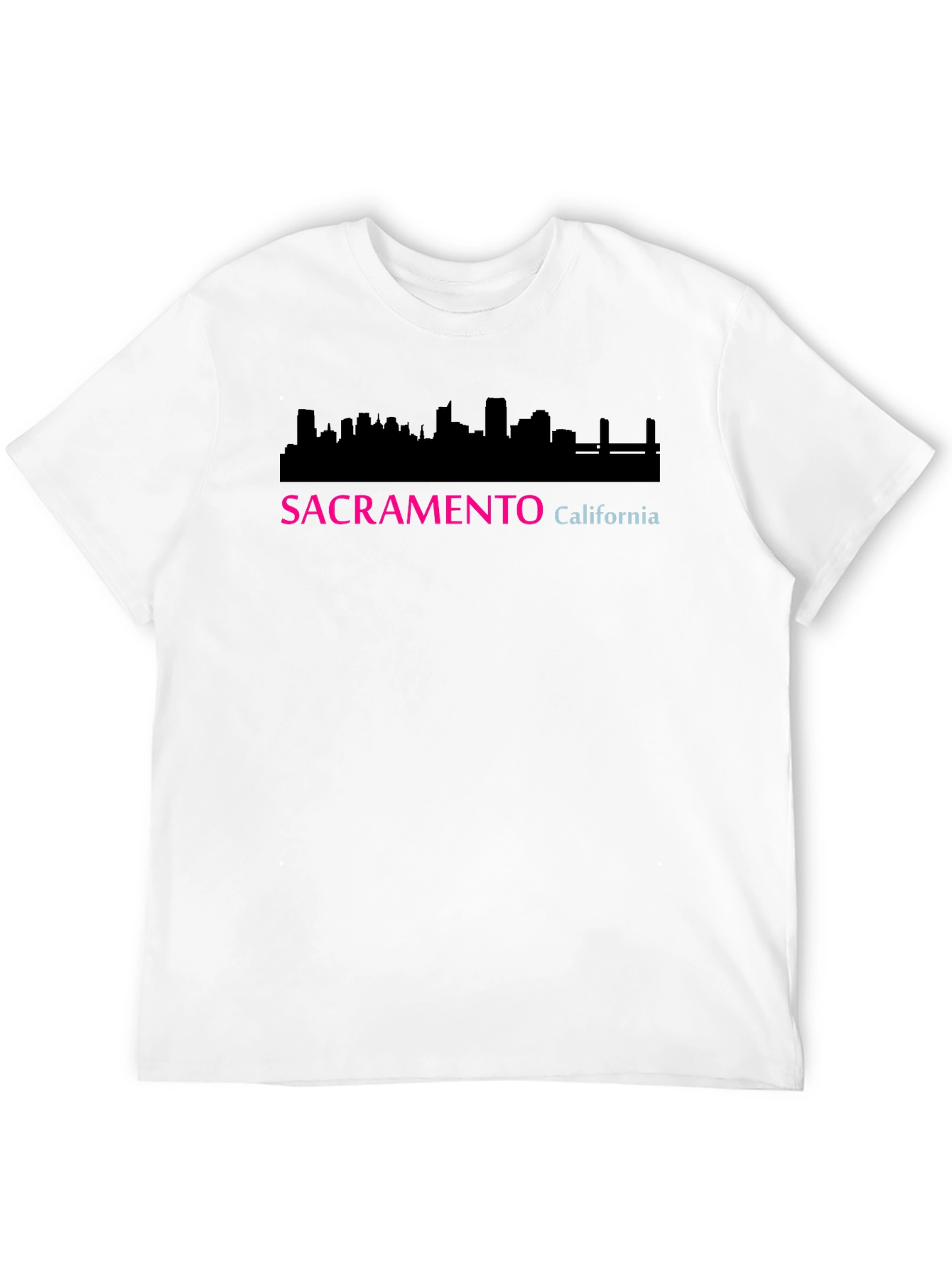 Sacramento California Skyline Graphic T-Shirt
