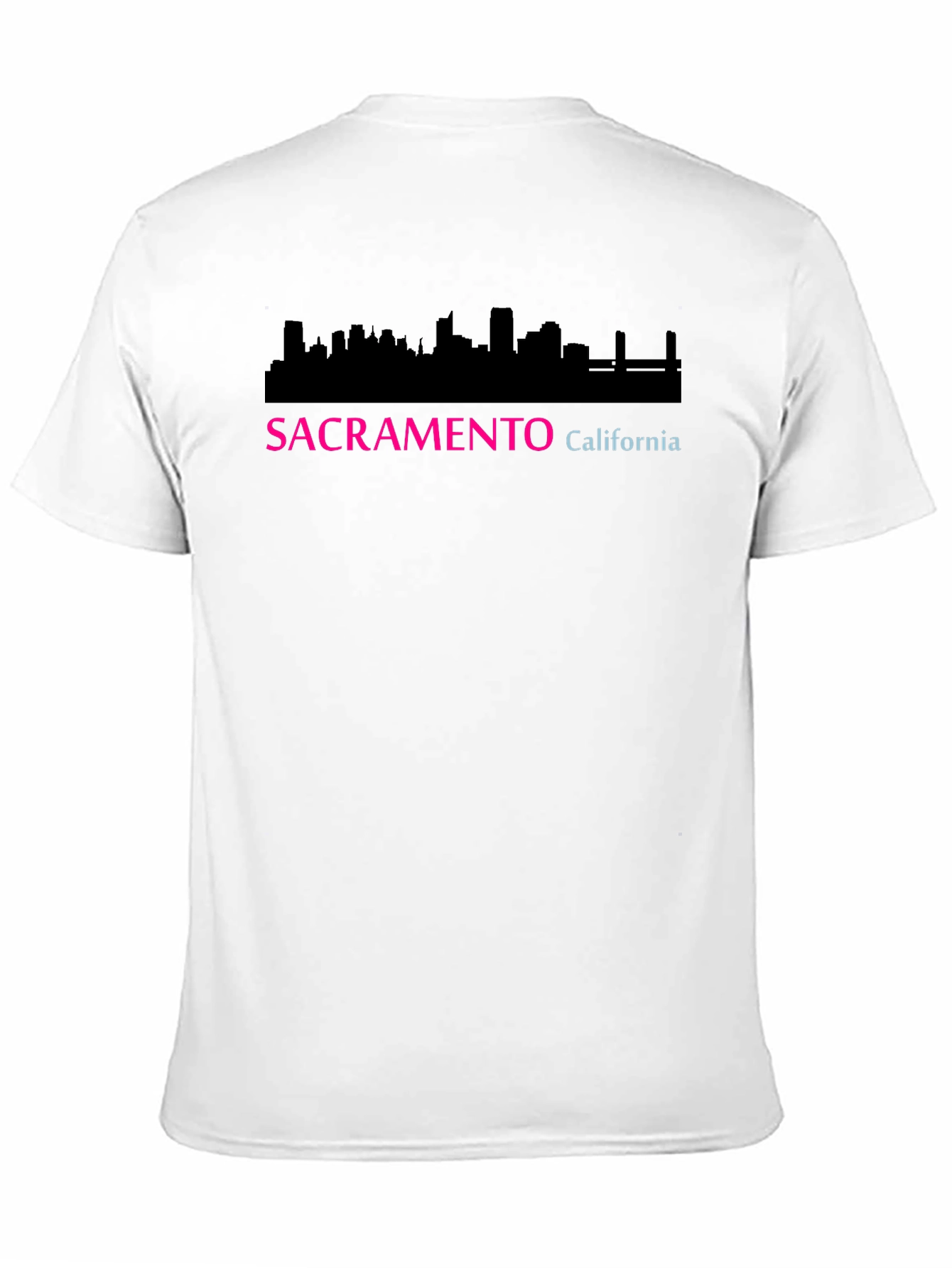 Sacramento California Skyline Graphic T-Shirt