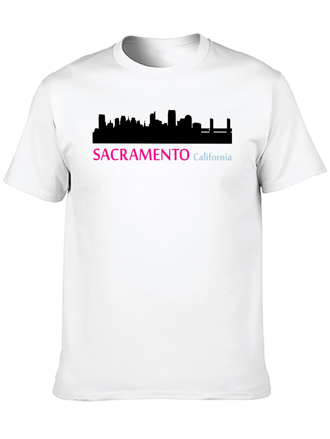Sacramento California Skyline Graphic T-Shirt