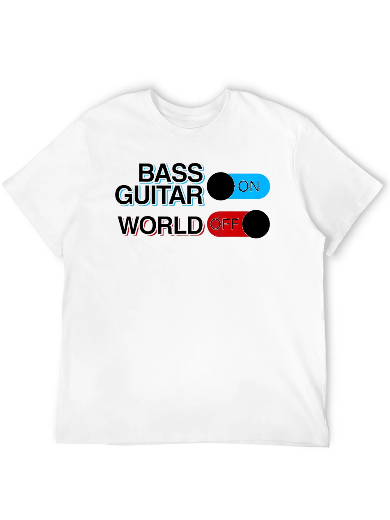 Bass Guitar Mode T-Shirt - Music Lover Tee