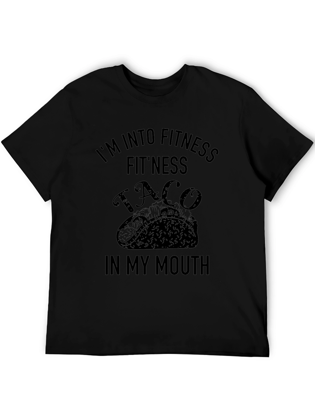Fitness Taco T-Shirt - Humorous Graphic Tee
