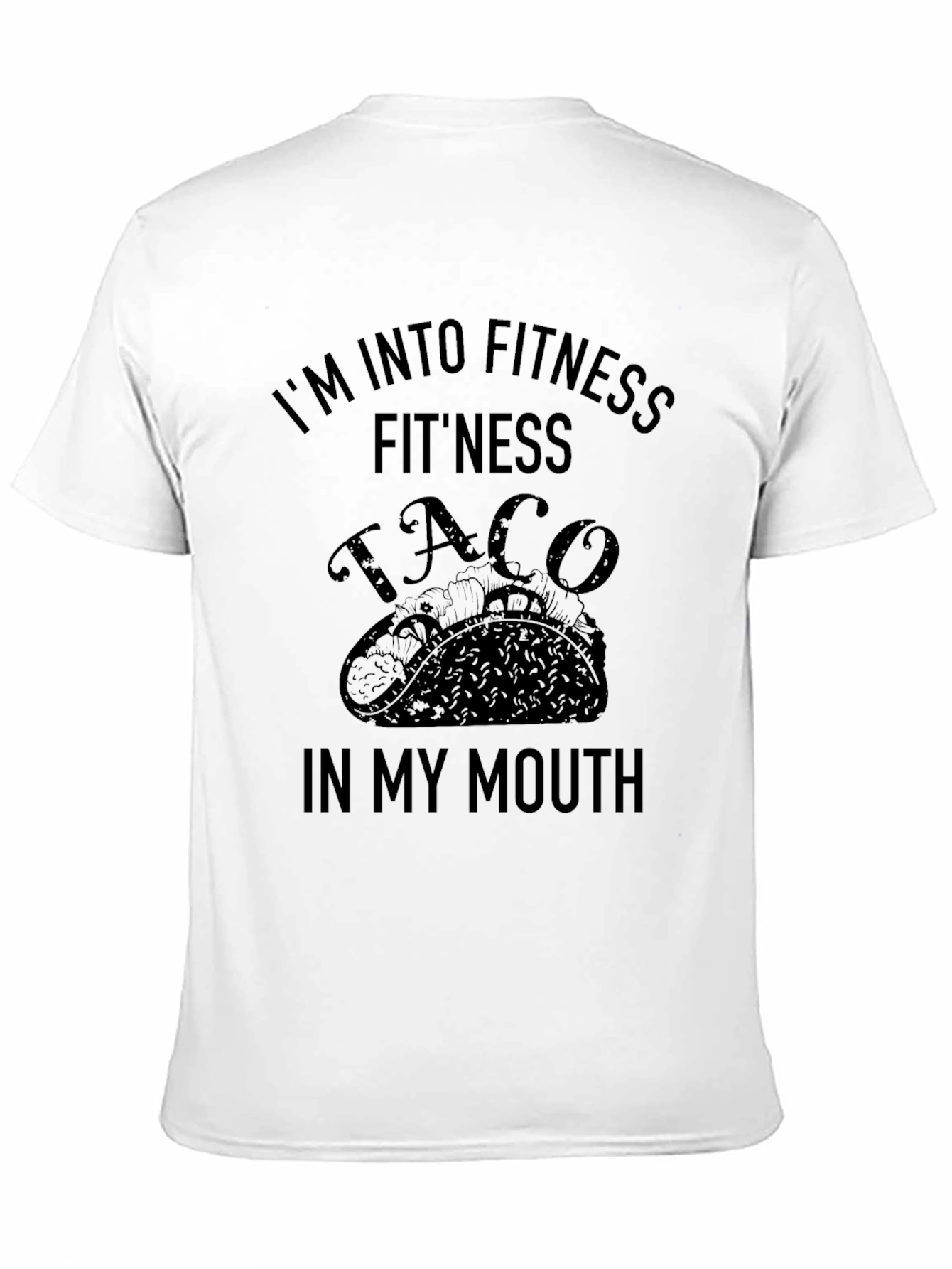 Fitness Taco T-Shirt - Humorous Graphic Tee
