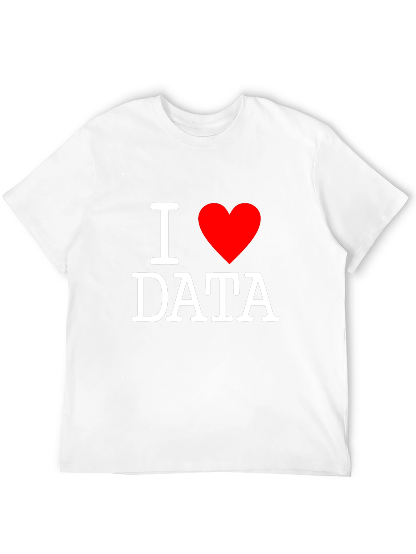 I Heart Data Black T-Shirt