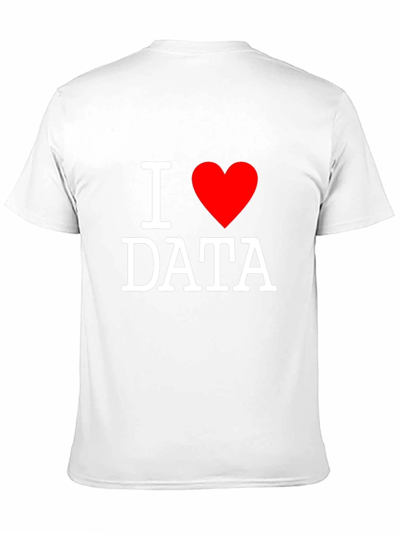 I Heart Data Black T-Shirt