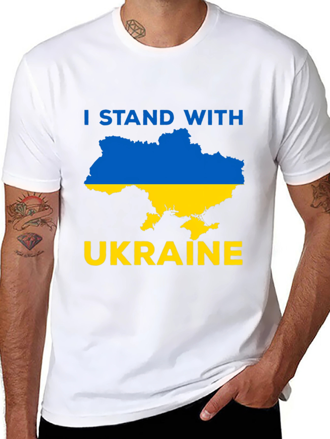 I Stand With Ukraine T-Shirt - Support Ukraine!