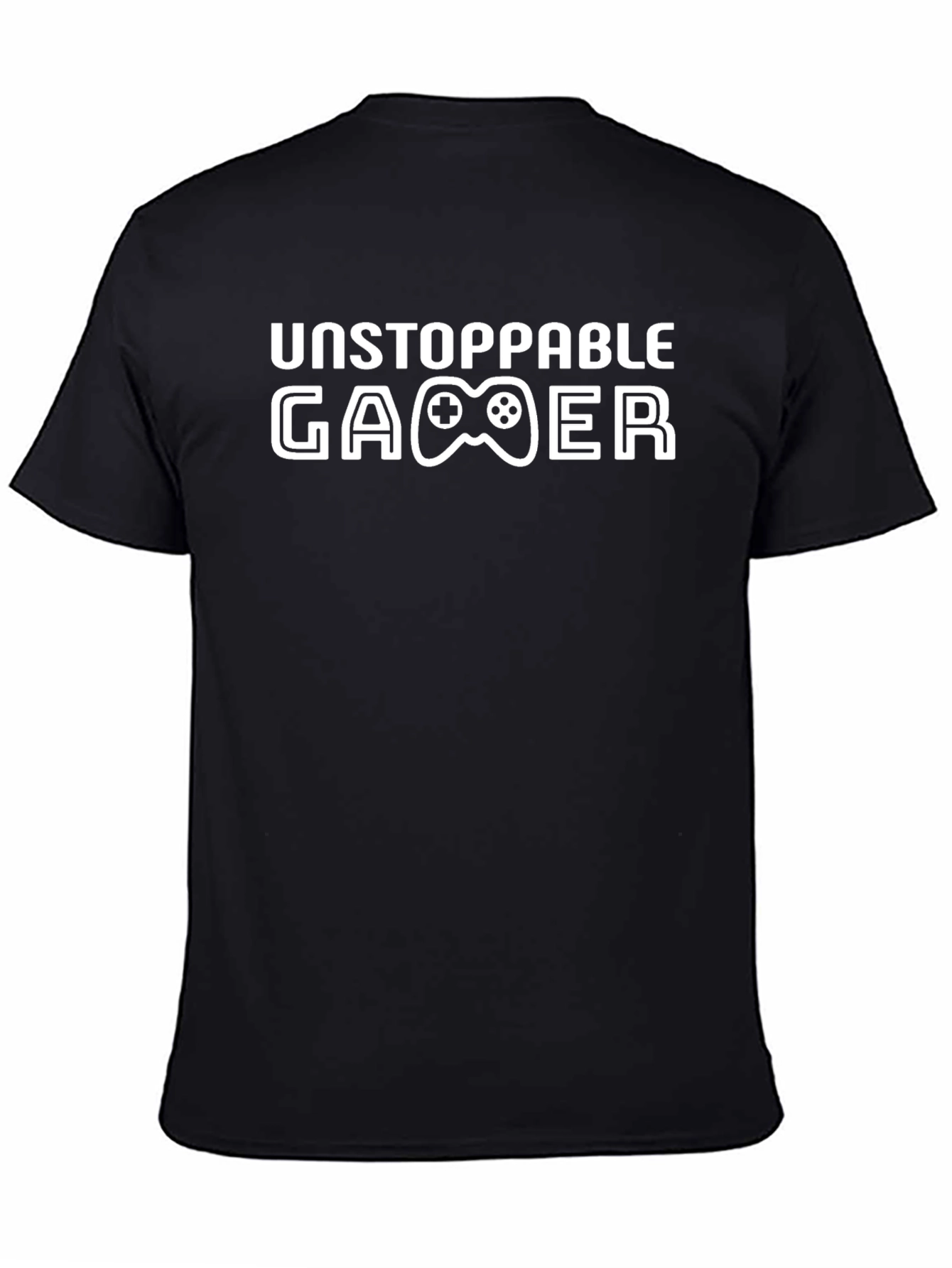 Unstoppable Gamer Black T-Shirt