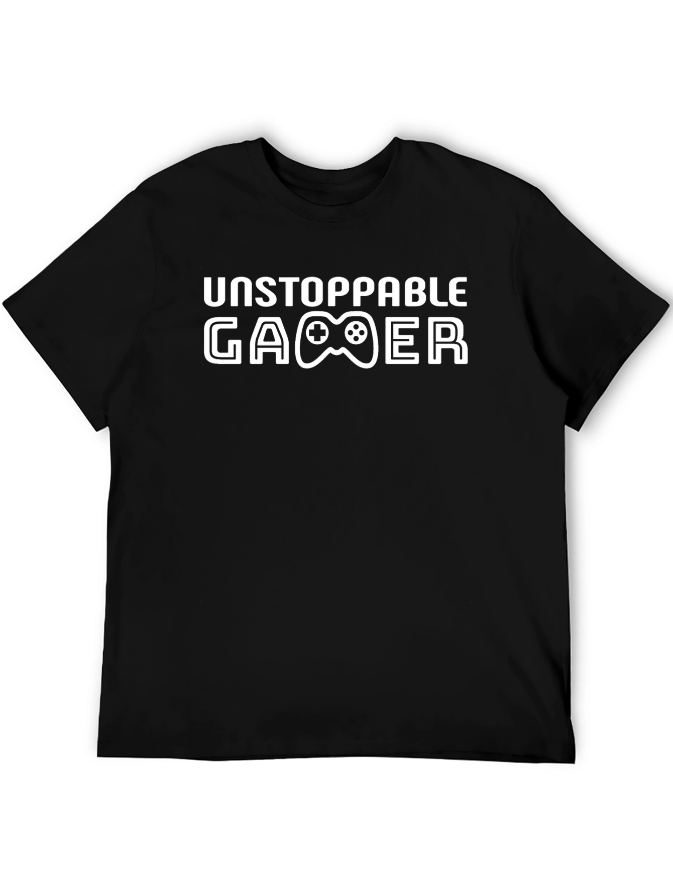 Unstoppable Gamer Black T-Shirt
