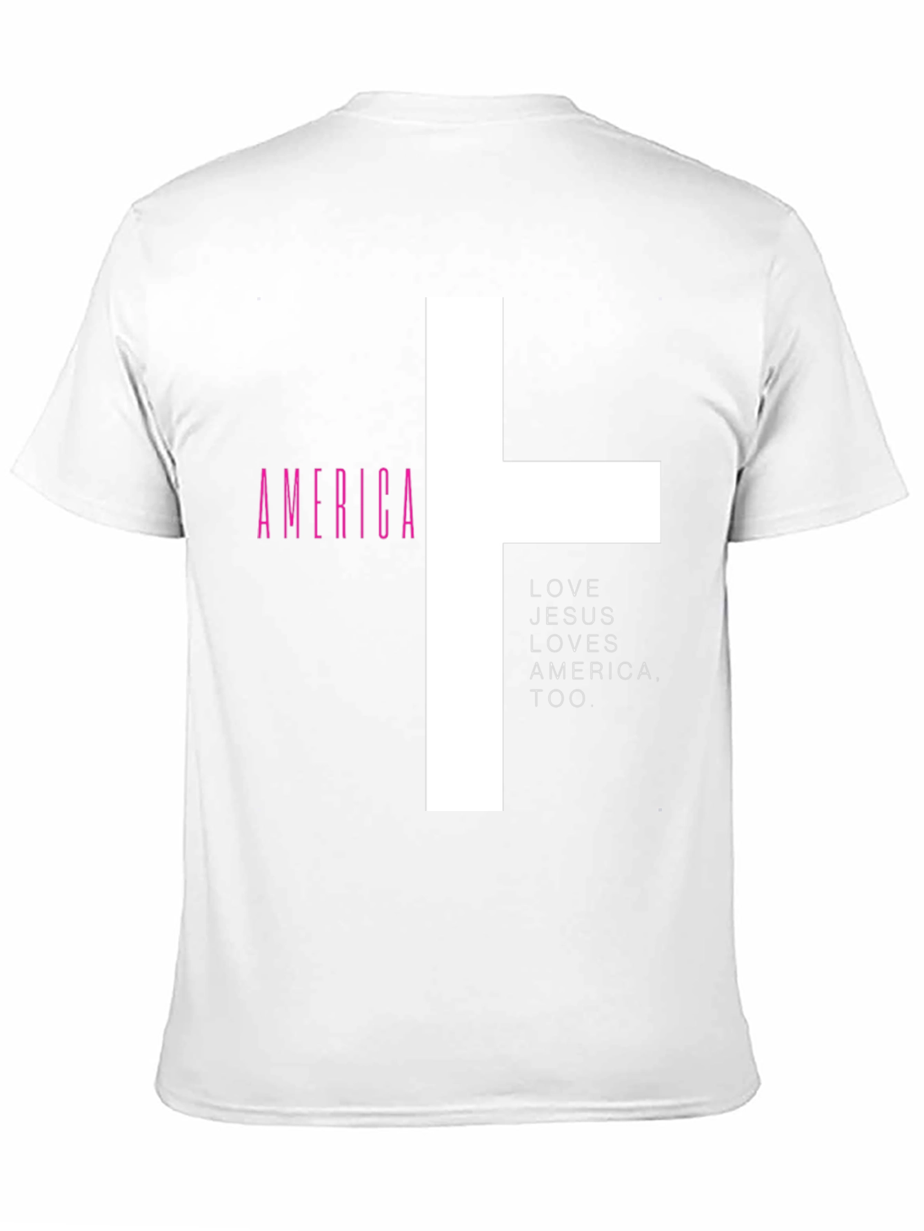 Love Jesus Loves America Graphic Tee