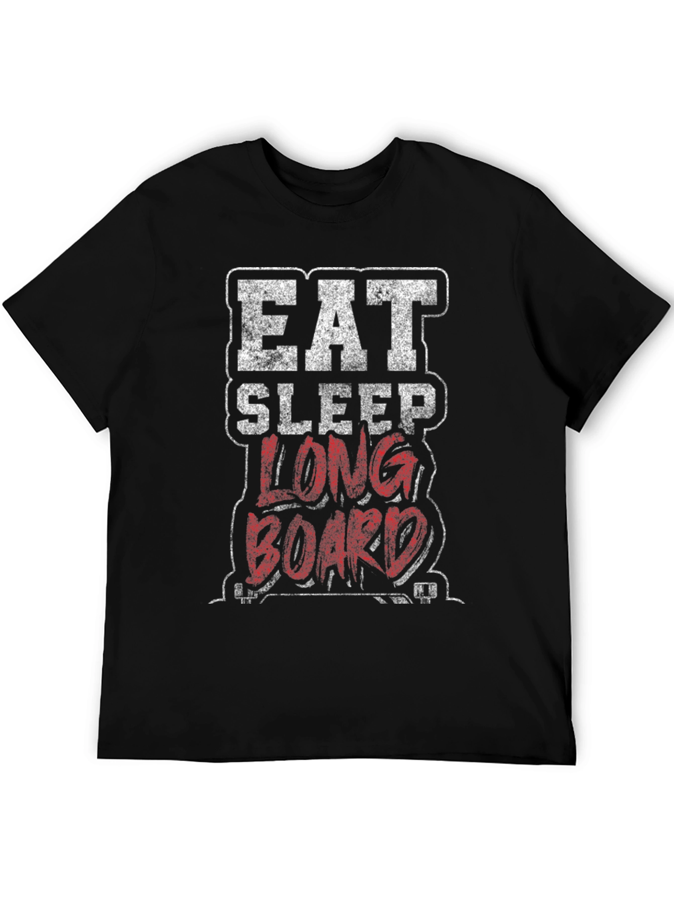Eat Sleep Longboard Graphic Tee