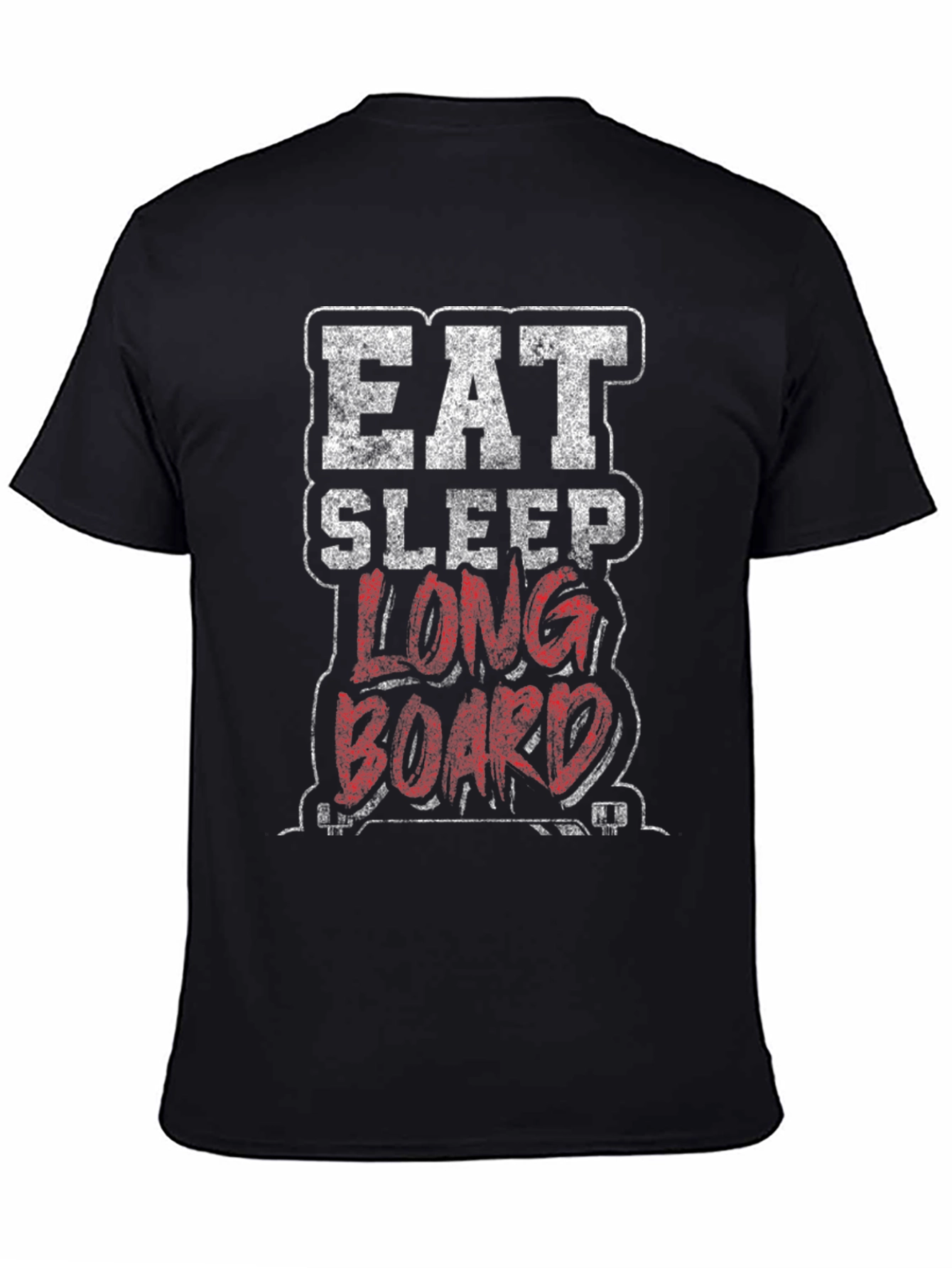 Eat Sleep Longboard Graphic Tee