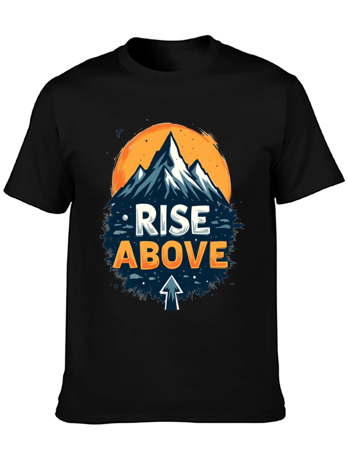 Rise Above Graphic Tee - Mountain Adventure Shirt