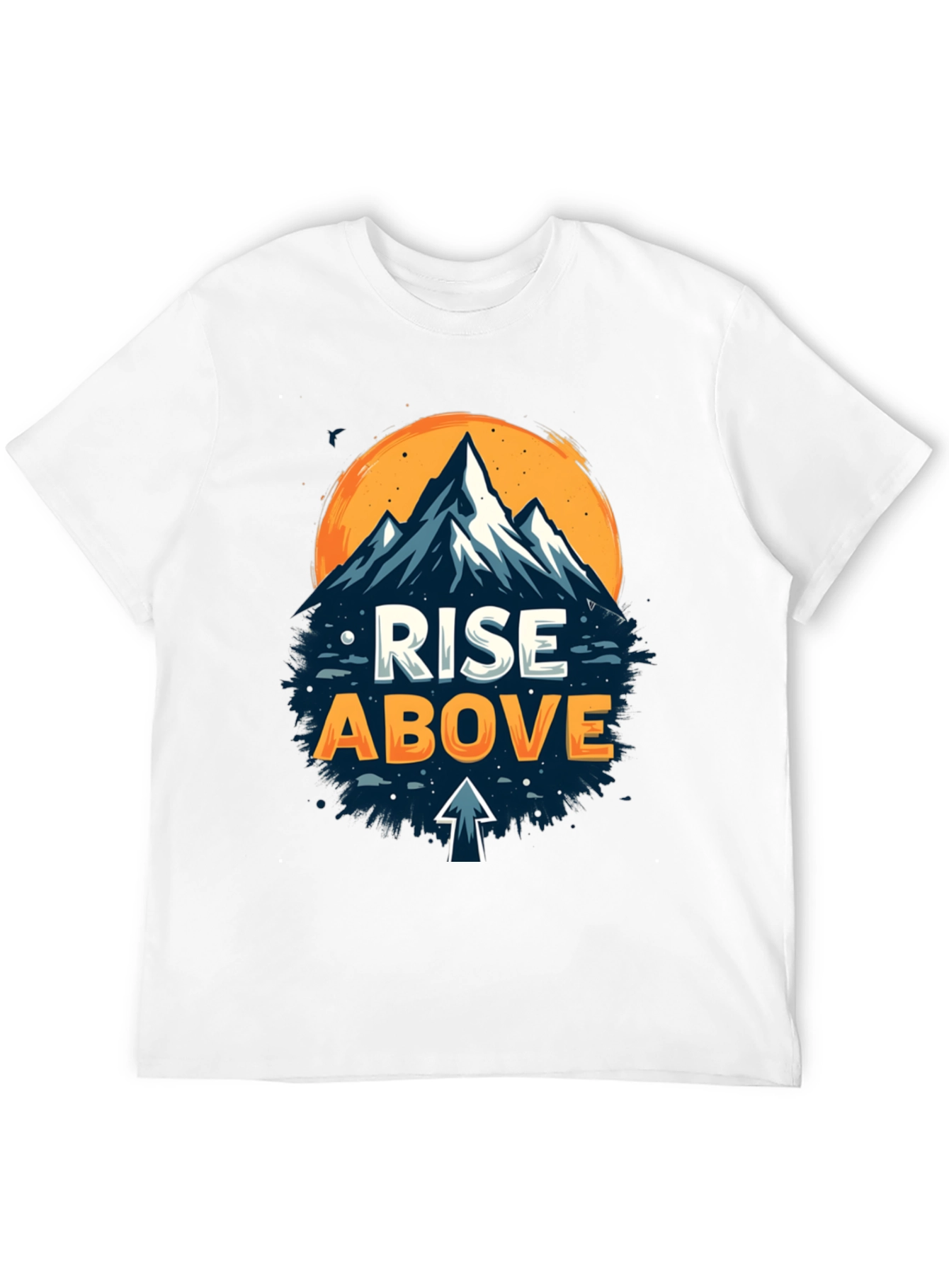 Rise Above Graphic Tee - Mountain Adventure Shirt