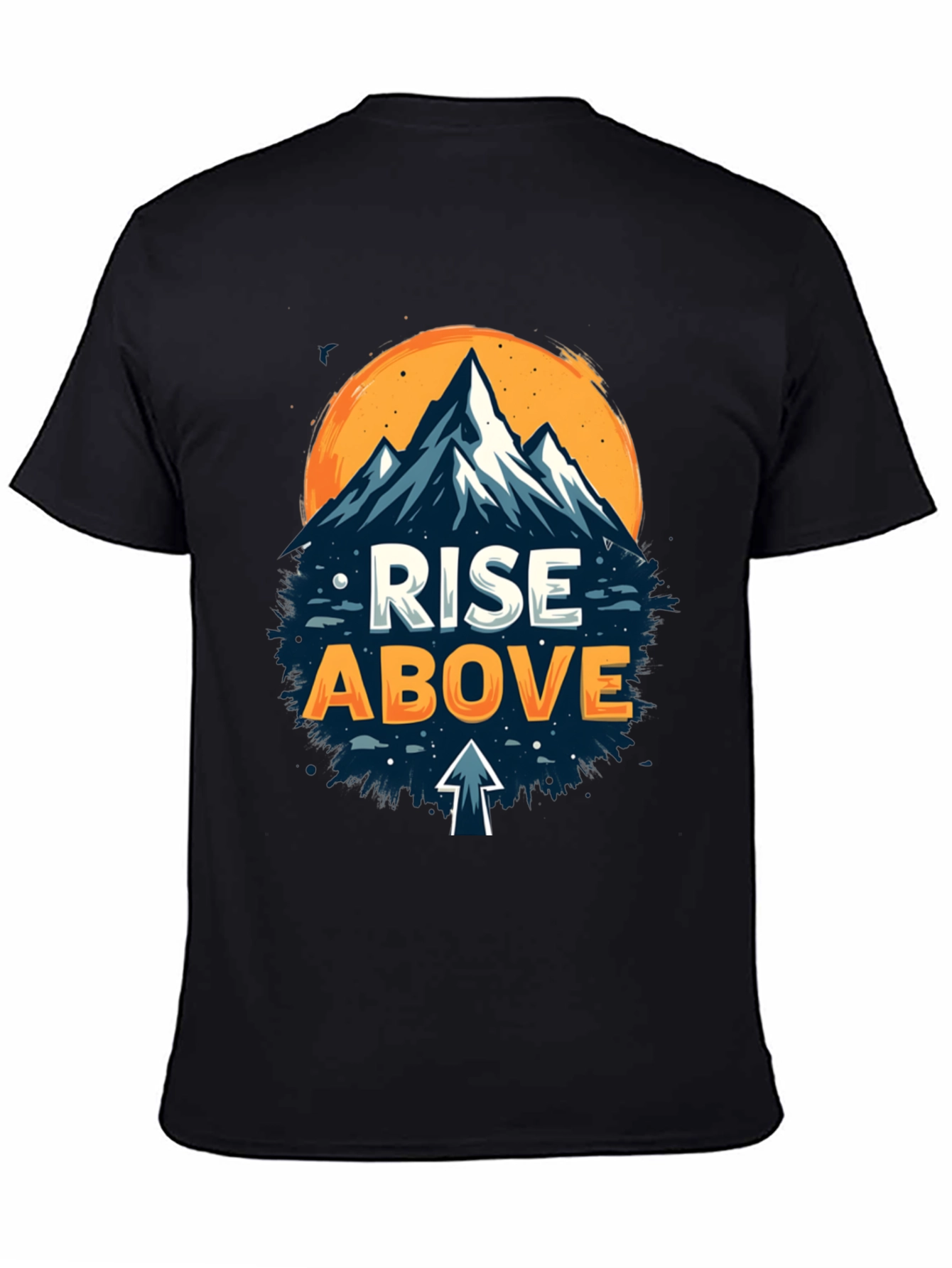 Rise Above Graphic Tee - Mountain Adventure Shirt