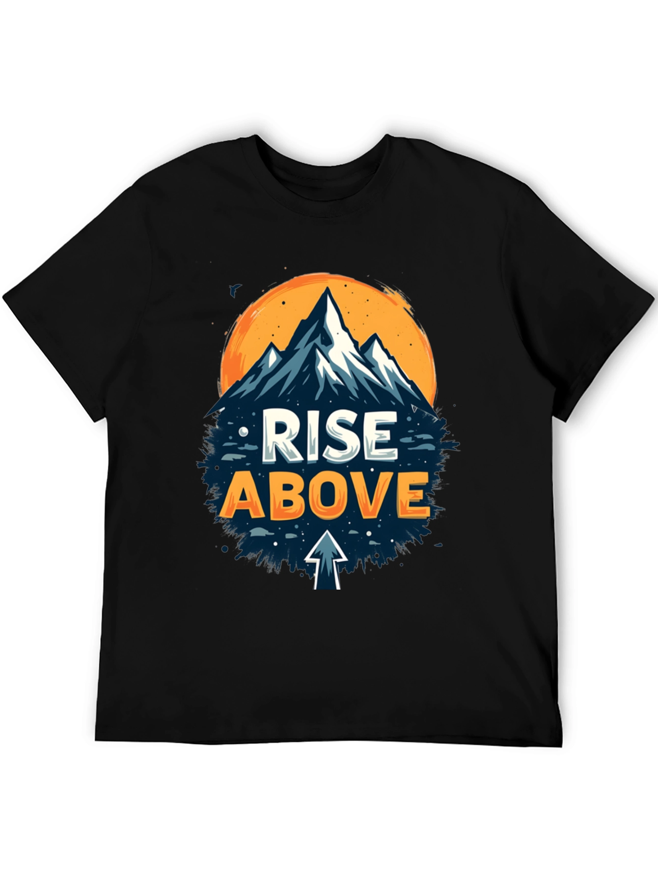 Rise Above Graphic Tee - Mountain Adventure Shirt
