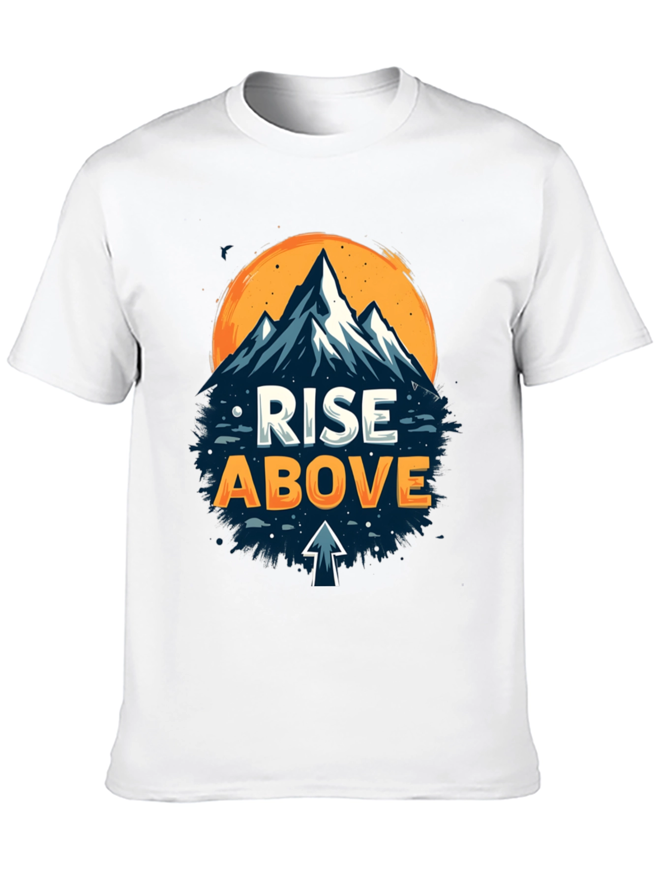 Rise Above Graphic Tee - Mountain Adventure Shirt