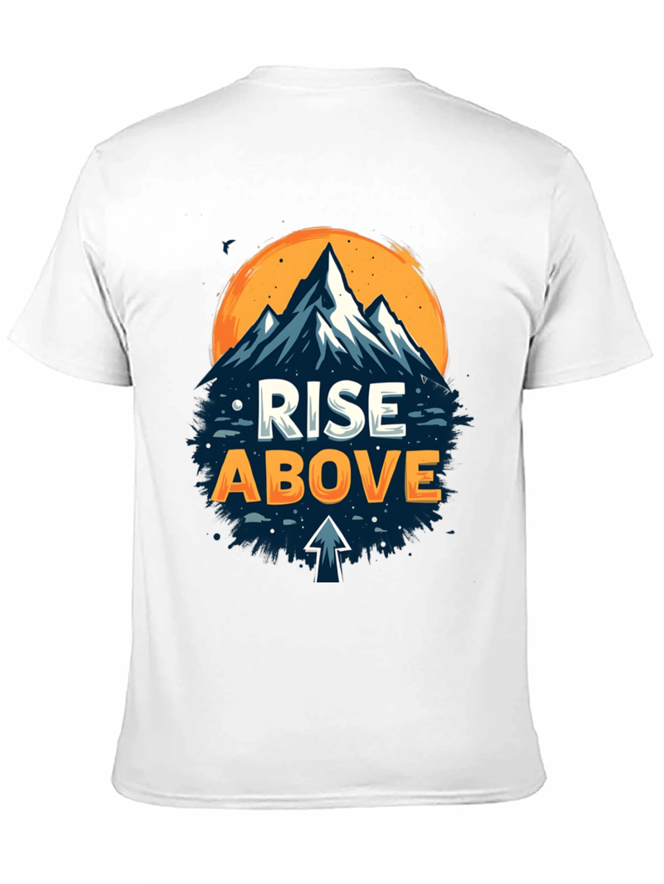 Rise Above Graphic Tee - Mountain Adventure Shirt