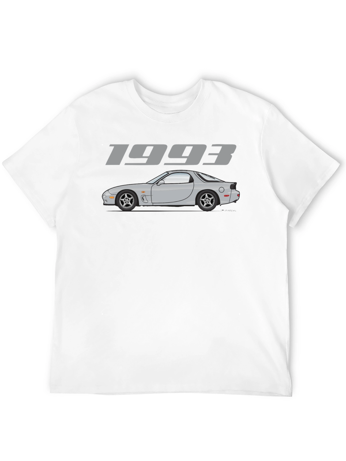 1993 Car Graphic Black T-Shirt