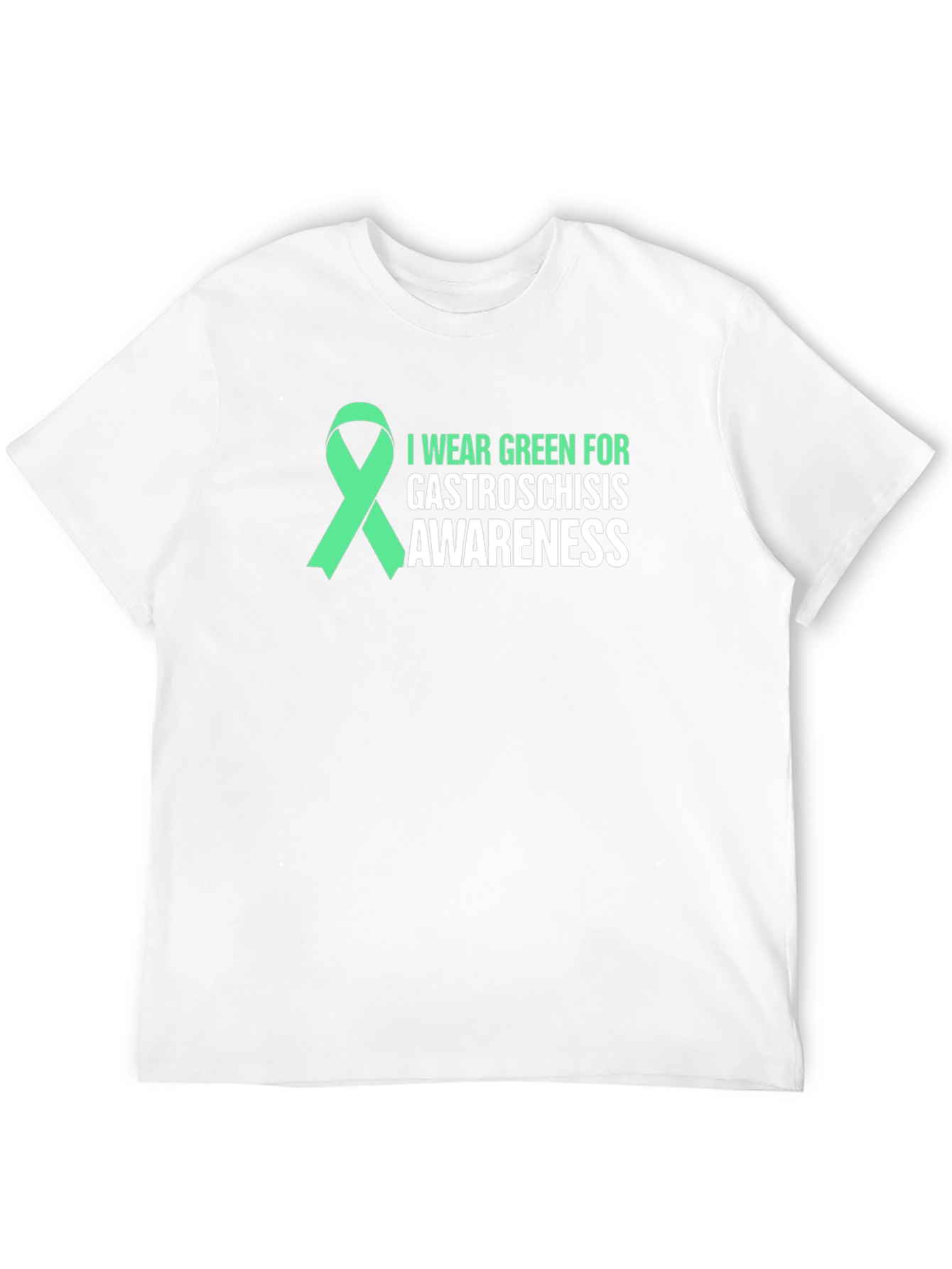 Green Ribbon Gastroschisis Awareness Tee
