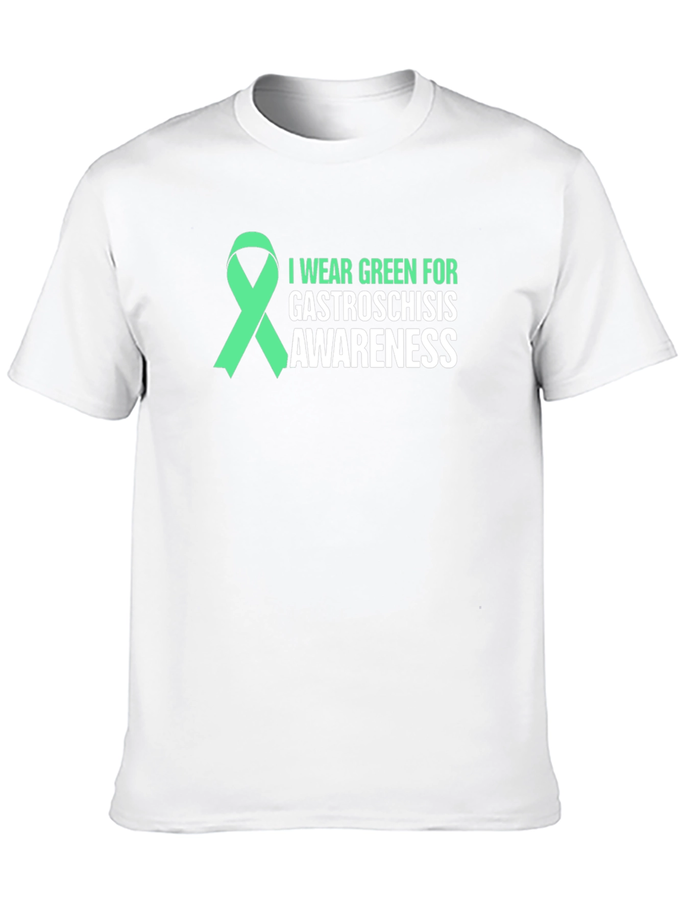 Green Ribbon Gastroschisis Awareness Tee