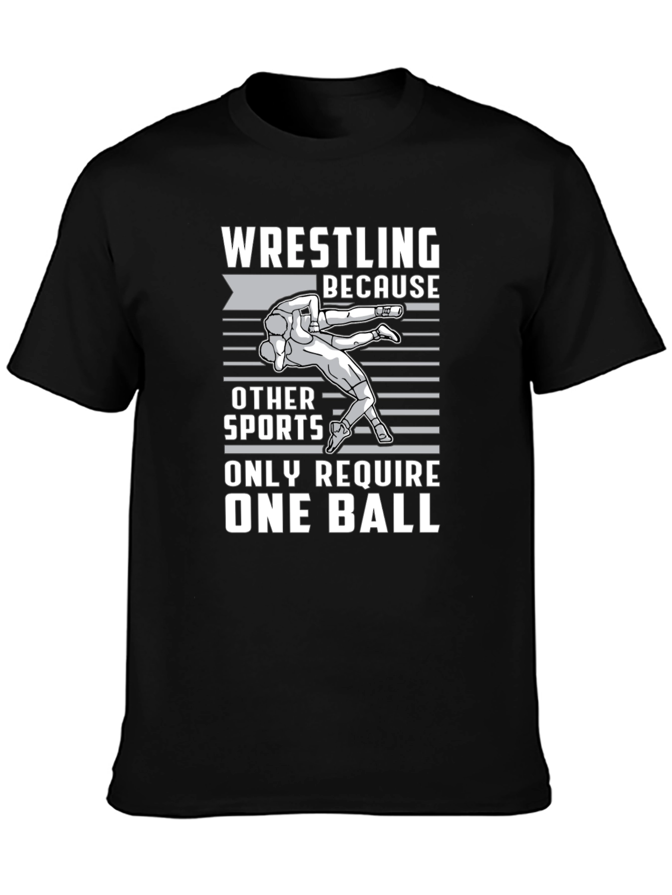 Wrestling One Ball Graphic Tee