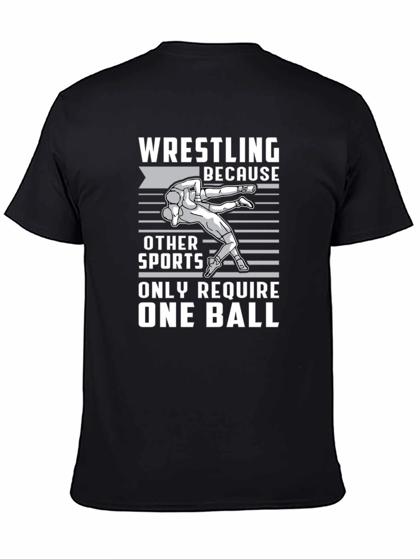 Wrestling One Ball Graphic Tee