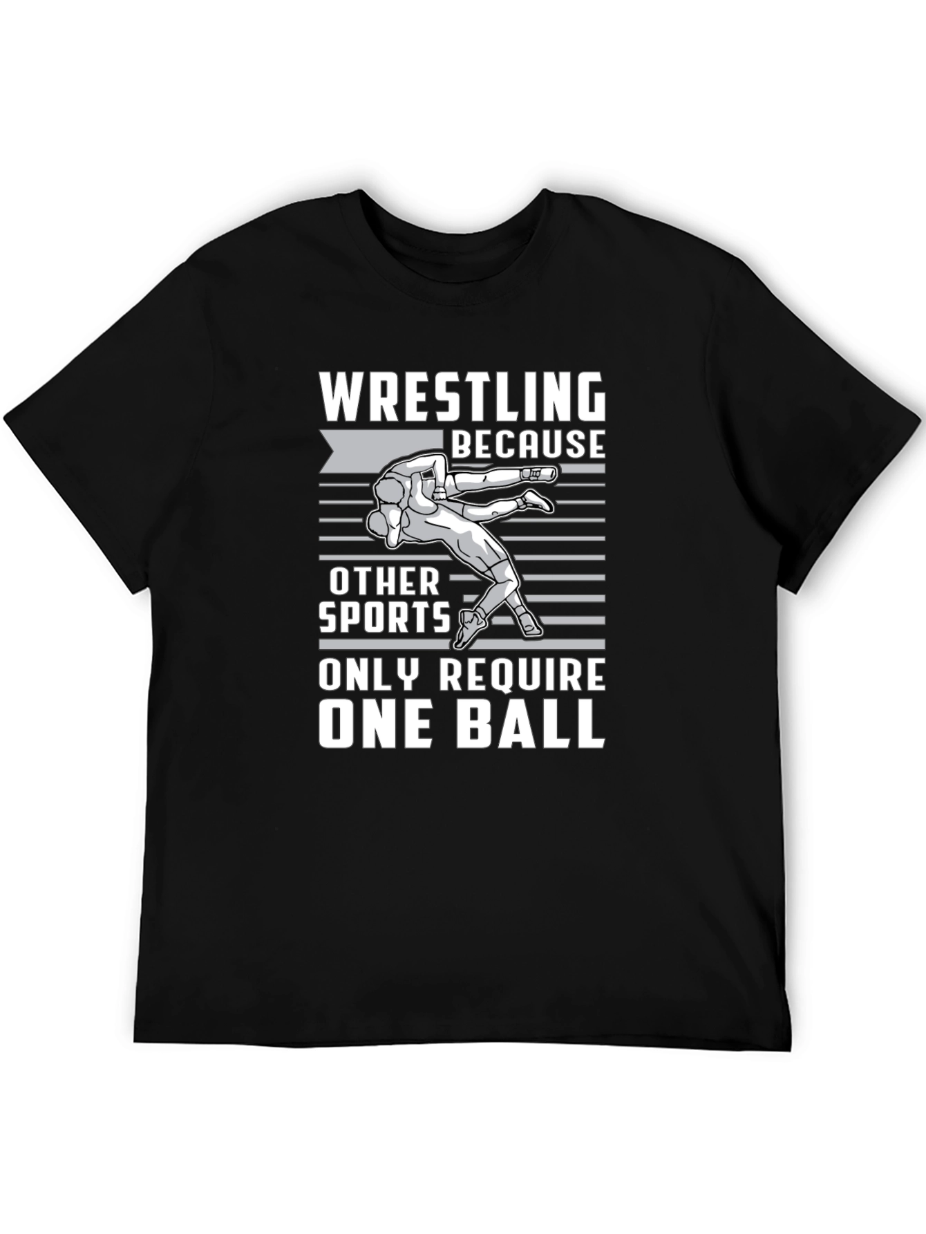 Wrestling One Ball Graphic Tee
