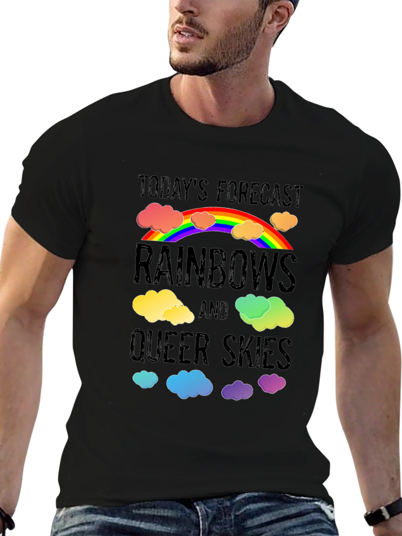 Rainbows and Queer Skies T-Shirt