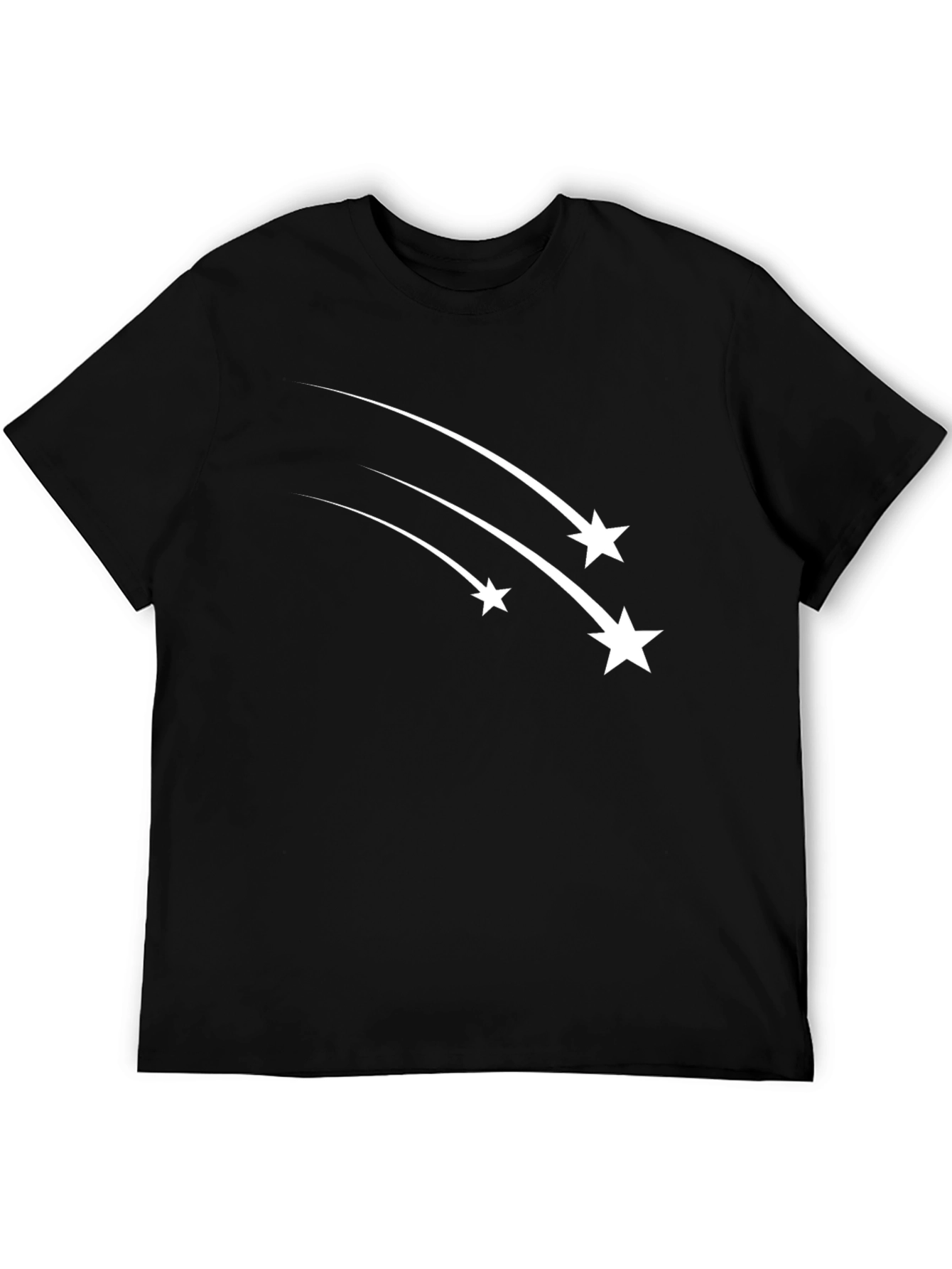 Shooting Star Graphic Black T-Shirt