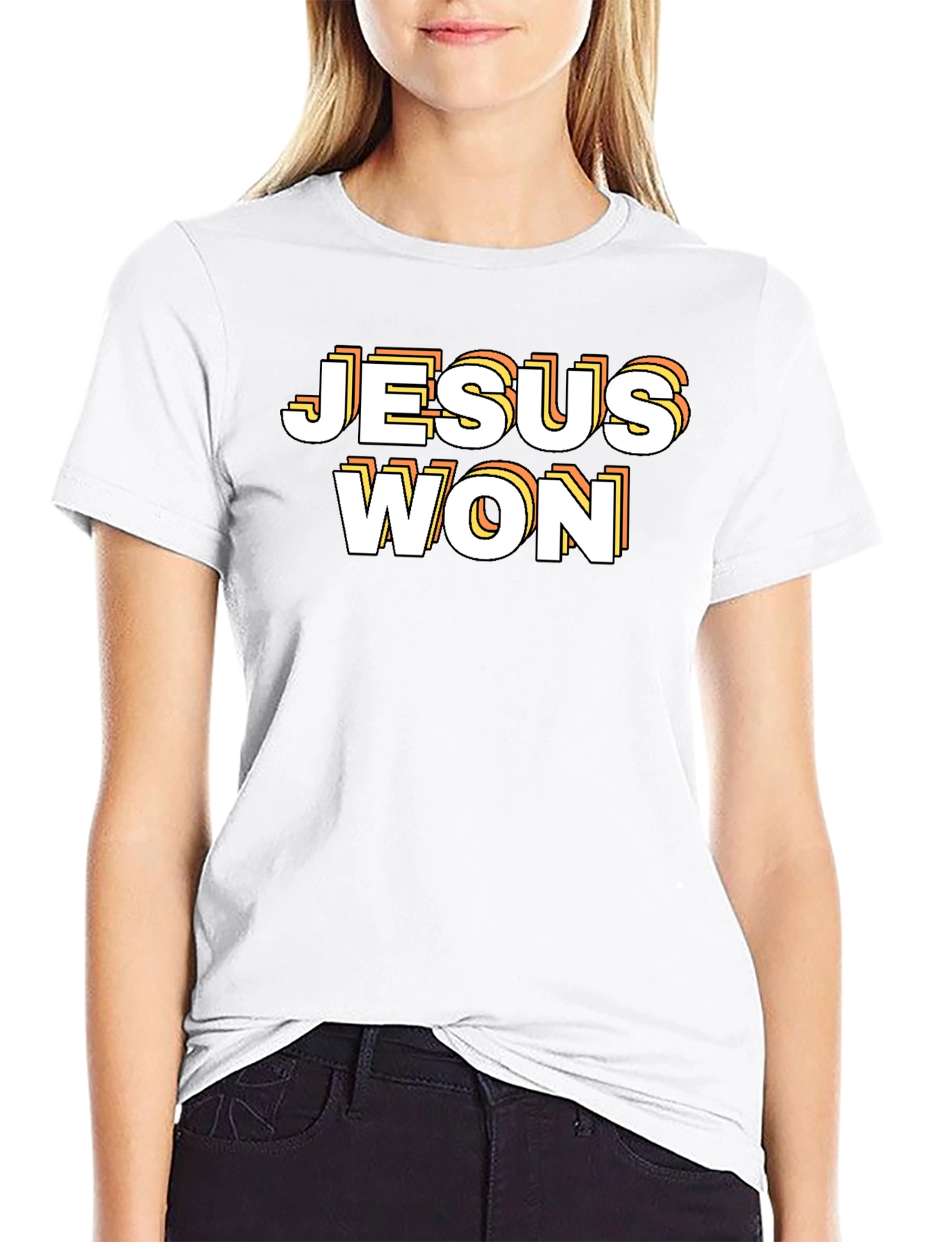 Jesus Won Graphic Tee - Christian Apparel