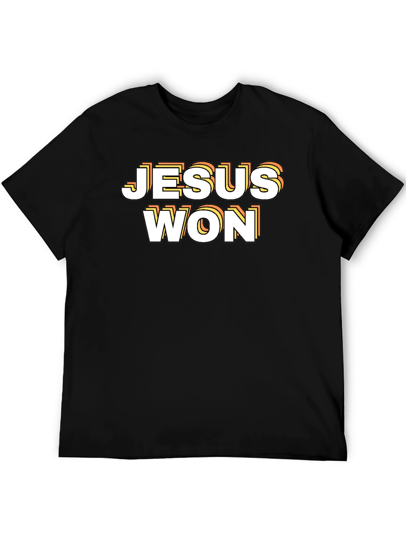 Jesus Won Graphic Tee - Christian Apparel