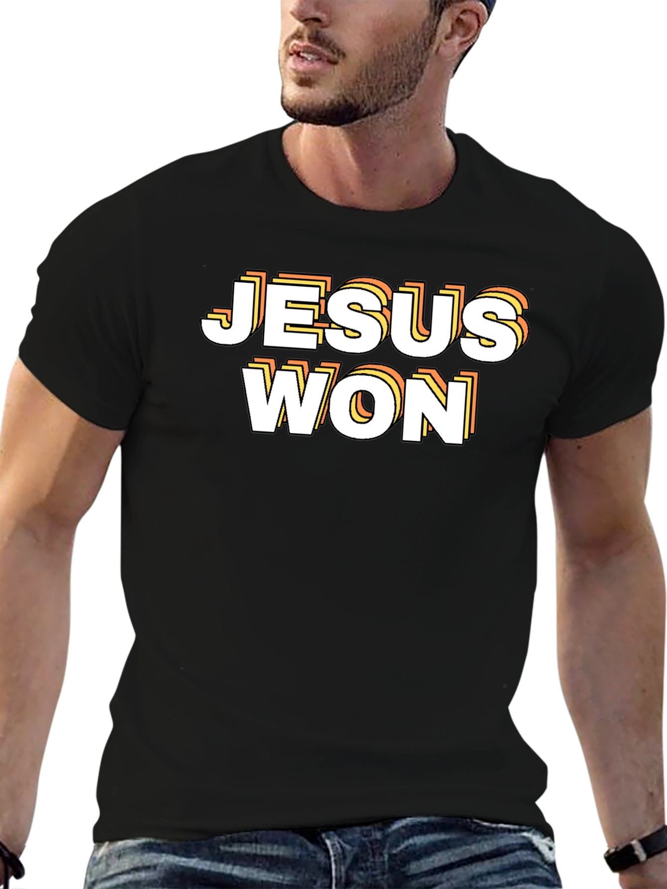 Jesus Won Graphic Tee - Christian Apparel