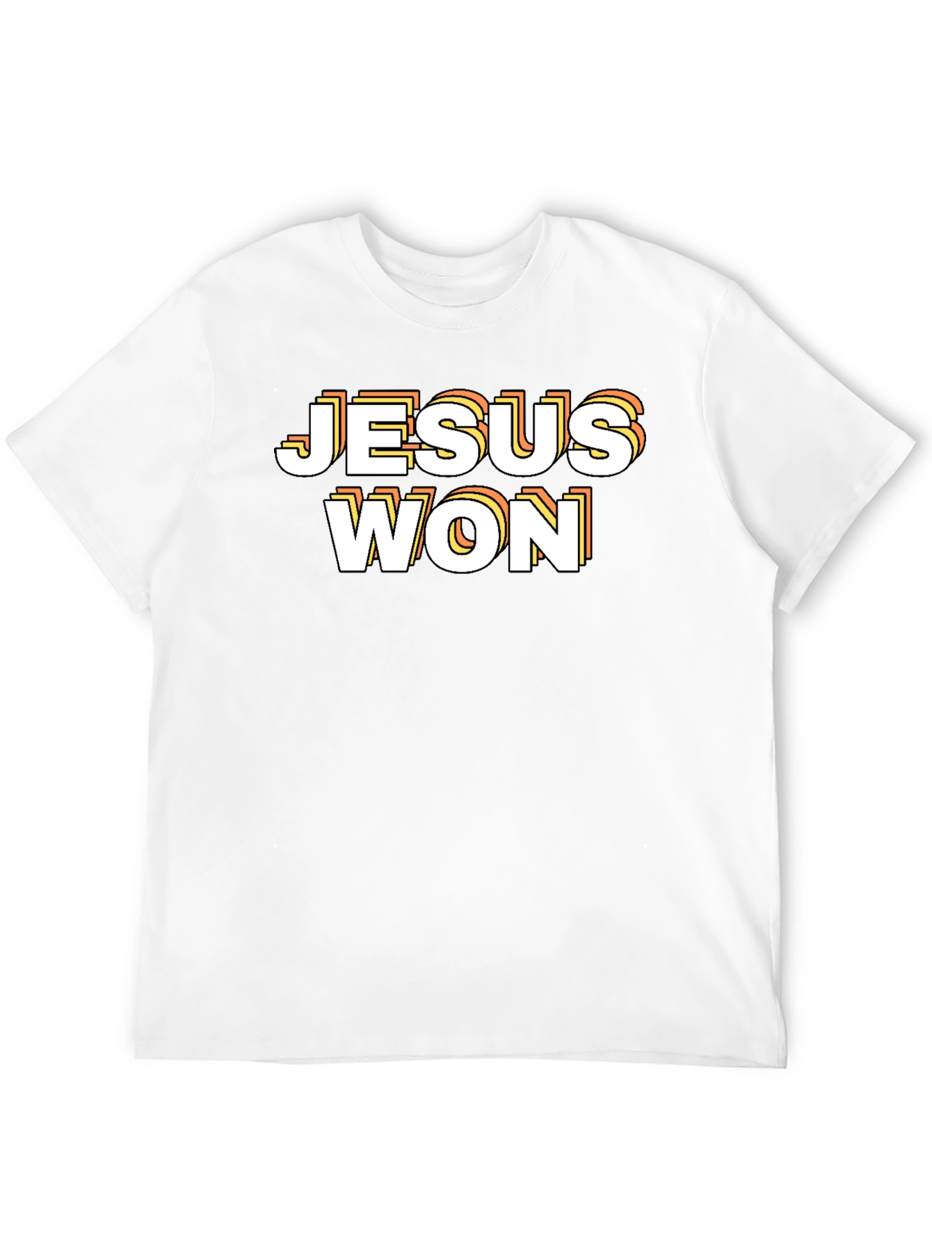 Jesus Won Graphic Tee - Christian Apparel