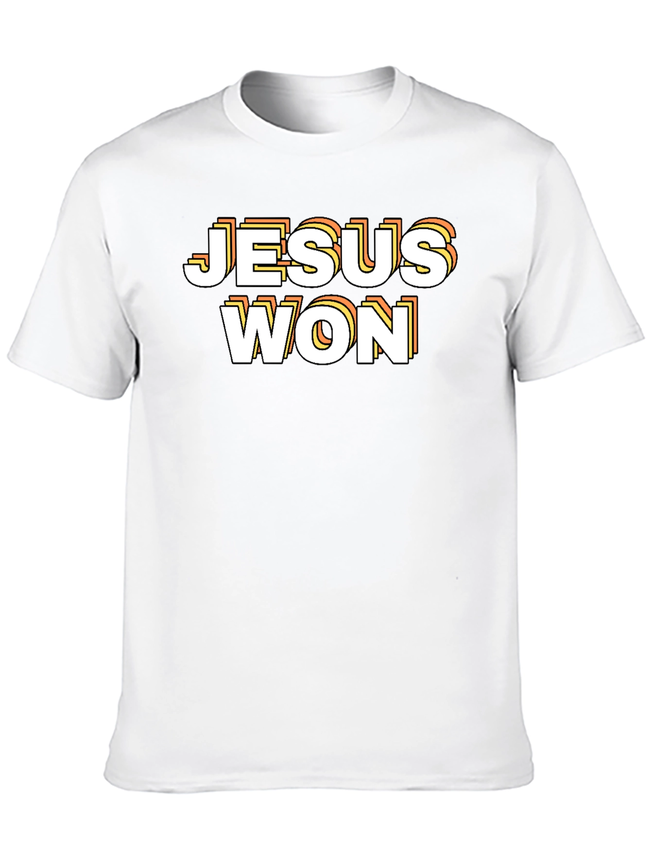 Jesus Won Graphic Tee - Christian Apparel