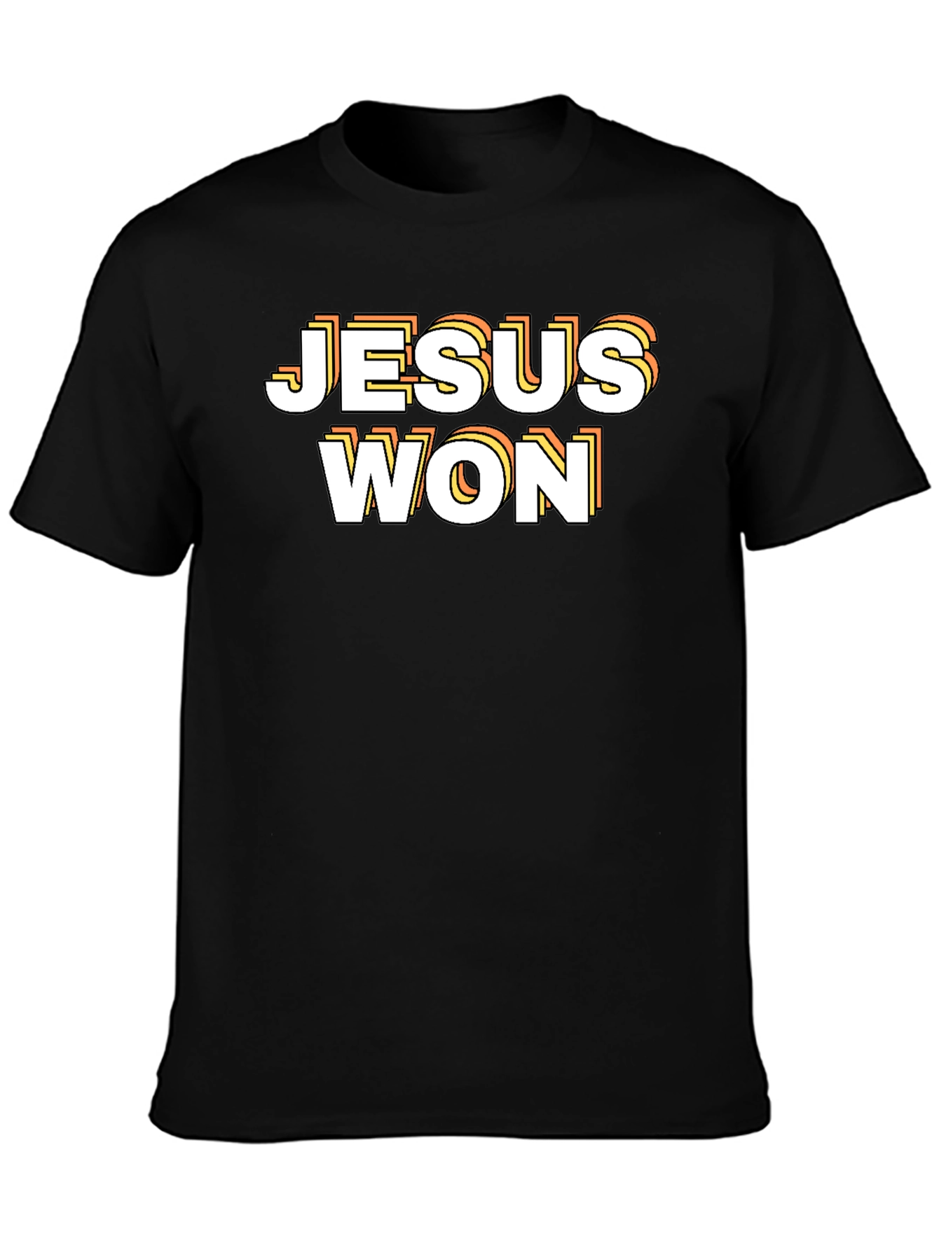Jesus Won Graphic Tee - Christian Apparel