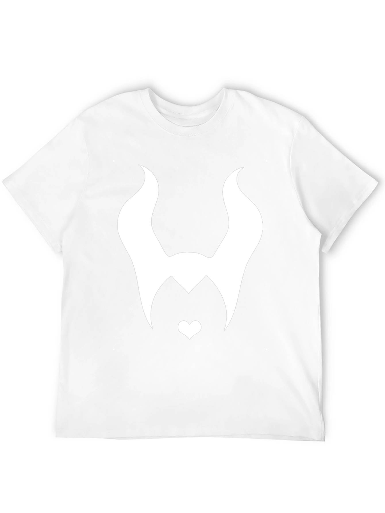 Maleficent Inspired Graphic Tee - Black Cotton Blend