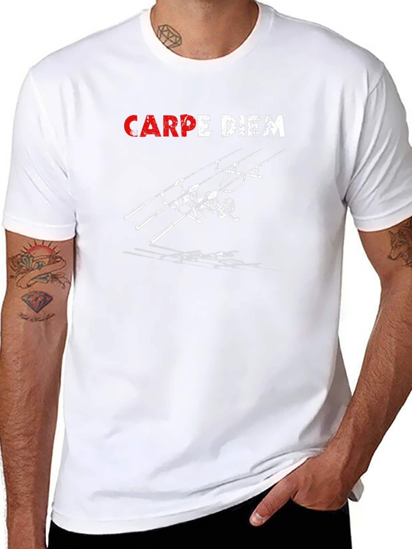 Carpe Diem Fishing T-Shirt - Seize the Day!