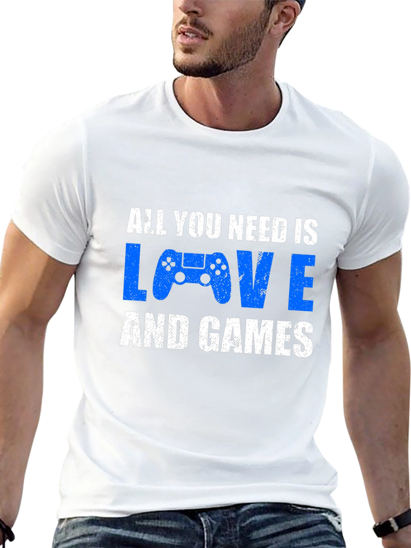All You Need is Love and Games T-Shirt