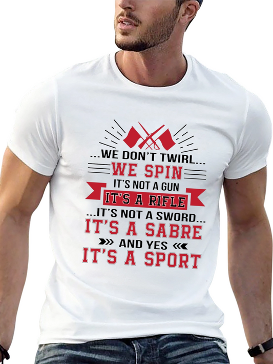 Color Guard T-Shirt: We Spin!